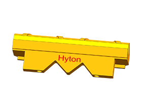 Hyton 로터 팁 세트 슈트 Sandvik CV217 수직 샤프트 임팩트 VSI 크러셔 교체 부품